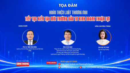 [TRỰC TUYẾN] Hoàn thiện Luật Thương mại - Tiếp tục kiến tạo môi trường Cwin800 hàng ngàn khuyến mãi kinh doanh thuận lợi