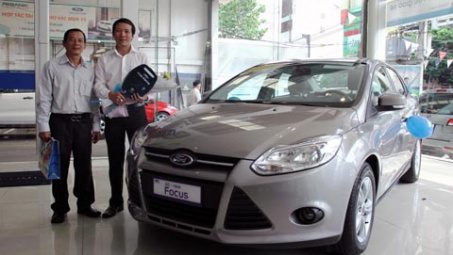 Ford Việt Nam trao giải thưởng xe focus hoàn toàn mới