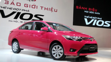 Toyota ra mắt Vios mới giá bán không đổi