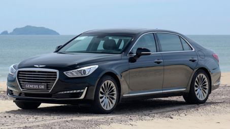 Genesis G90 của Huyndai được bình chọn là mẫu xe sang nhất năm 2017 tại Saudi Arabia