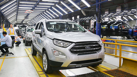Ford xuất xưởng EcoSport mới tại nhà máy Hải Dương