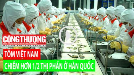 Ngày 4/8/2018 l Bản tin Sự kiện và con số Công Thương - Tôm Việt Nam chiếm hơn ½ thị phần ở Hàn Quốc