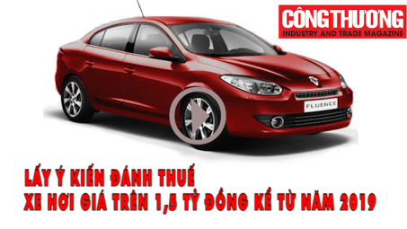 Ngày 1/11/2018 l Bản tin Sự kiện và Con số: Lấy ý kiến đánh thuế xe hơi giá trên 1,5 tỷ đồng kể từ năm 2019