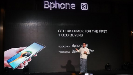 Bkav chính thức mở bán Bphone 3 ở Myanmar
