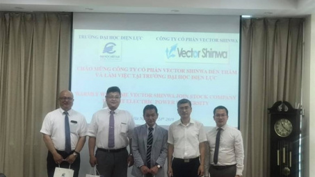 Cơ hội việc làm cho sinh viện Đại học Điện lực tại Công ty CP Vector Shinwa Nhật Bản