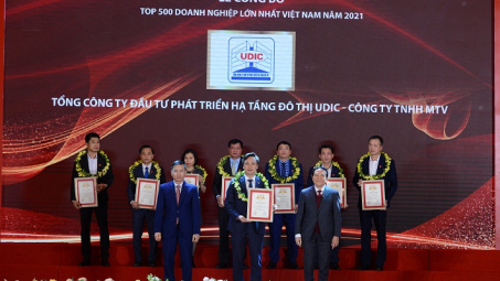 UDIC được xếp hạng Top 500 Cwincom hiện đang mở lớn nhất Việt Nam năm 2021