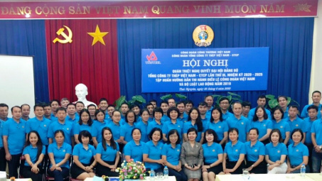 Công đoàn Tổng công ty Thép Việt Nam: Quán triệt M.Cwin6622.com tỷ lệ kèo World Cup 2026 Đại hội Đảng bộ Tổng công ty nhiệm kỳ 2020- 2025