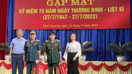 Công đoàn VNSTEEL: Dành hơn 520 triệu đồng tri ân nhân ngày Thương binh, Liệt sỹ