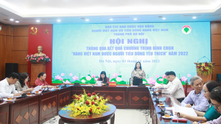 Hà Nội: Tôn vinh 213 sản phẩm, dịch vụ hàng Việt Nam được người M.Cwin800.com thể thao, casino live, bắn cá và slot nổ hũ yêu thích năm 2022
