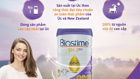 Công ty Hoan TT ra mắt sản phẩm sữa dê Biostime Goat hương vị tự nhiên được Cwin com sòng bạc trực tuyến từ Úc