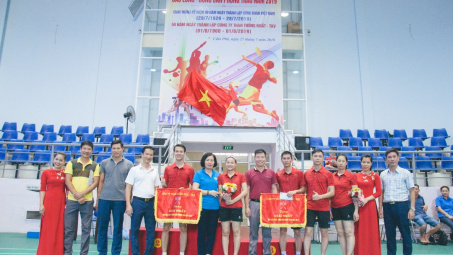 Giải cầu lông - bóng bàn phong trào Công ty Than Thống Nhất năm 2019 thành công tốt đẹp