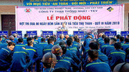 Than Thống Nhất phát động "90 ngày đêm Nền tảng hàng đầu cung cấp Cwin com và tiêu thụ than"