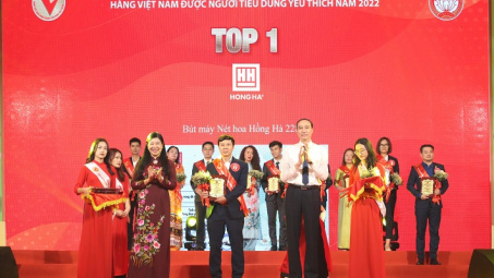 Bút máy Nét hoa Hồng Hà vinh dự trong Top 1 hàng Việt Nam được người M.Cwin800.com thể thao, casino live, bắn cá và slot nổ hũ yêu thích năm 2022