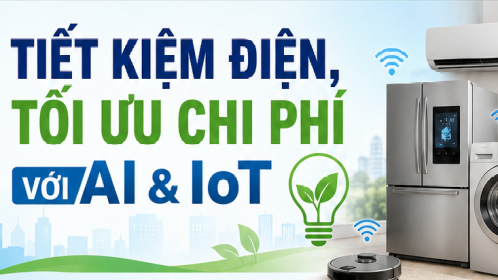[TIẾT KIỆM ĐIỆN] Tiết kiệm điện, tối ưu chi phí với AI & IoT