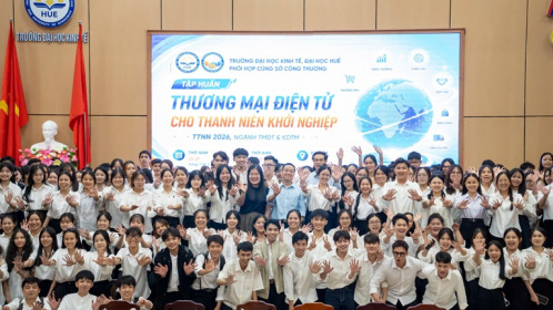 Huế thúc đẩy hệ sinh thái khởi nghiệp số, trang bị kỹ năng thương mại điện tử và AI cho lực lượng trẻ