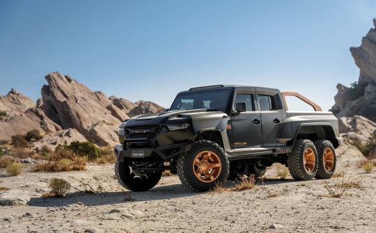 Rezvani trình làng siêu xe bán tải, công suất lên tới 1.300 mã lực và có thể cá nhân hoá