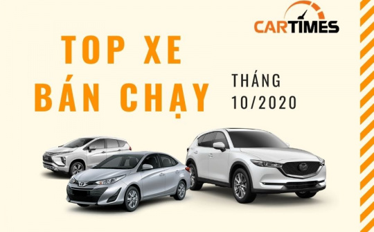"Điểm mặt" những mẫu xe bán chạy nhất của từng phân khúc trong tháng 10
