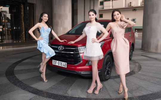 VCK Hoa hậu Việt Nam 2020 sẽ dùng xe Toyota vận chuyển thí sinh tham gia