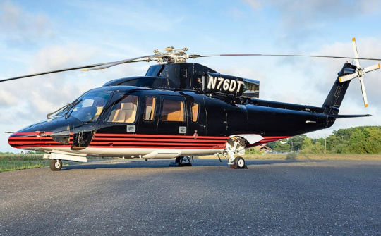 Trực thăng riêng Sikorsky S-76B của ông Trump đang rao bán đặc biệt cỡ nào?