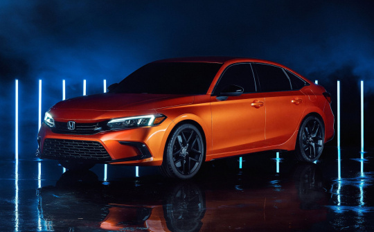 Mẫu xe sedan hạng C Honda Civic 2022 lộ diện phiên bản thử nghiệm