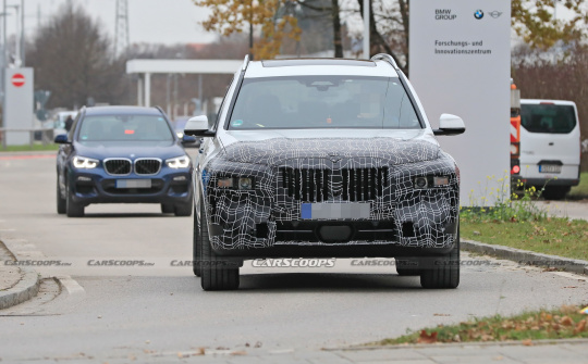 BMW X7 2022 lộ diện với thiết gây tranh cãi