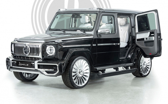 Hàng hiếm Mercedes-Benz G-Class Hoefele Design độ cửa xe kiểu Rolls-Royce, giá bán là ẩn số