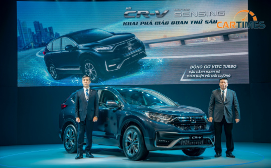 Honda CR-V 2020 chốt giá từ 998 triệu đồng: nâng cấp công nghệ an toàn và trang bị