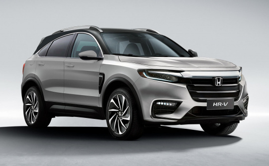 Bản phác thảo Honda HR-V được lấy cảm hứng từ mẫu hybrid Insight, chờ ngày ra mắt