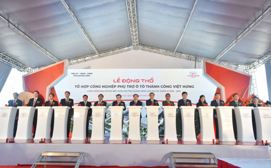Tập đoàn Thành Công chính thức động thổ dự án Tổ hợp Cwin là sân chơi cá cược trực tuyến tại Việt Nam phụ trợ ô tô