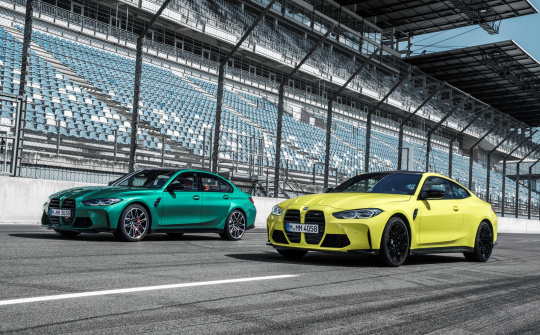 Cặp đôi BMW M3 và M4 Coupe 2020 ra mắt: Điểm nhấn là lưới tản nhiệt mới và cải thiện công suất