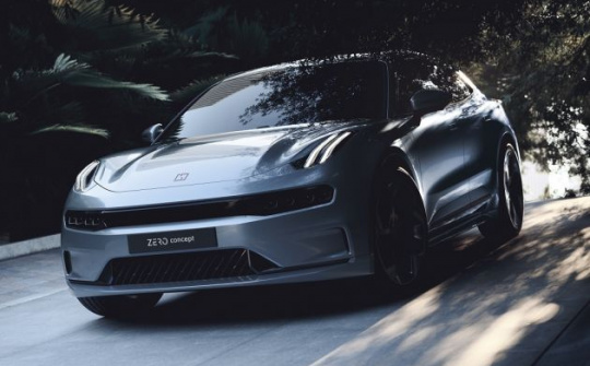 Lynk & Co Zero Concept - Phiên bản xem trước của mẫu xe điện lai coupe-SUV mới