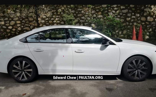 Peugeot 508 2021 sắp về Việt Nam bị bắt gặp chạy thử tại Malaysia