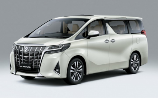 Giá lăn bánh Toyota Alphard 2021 nâng cấp tại Hà Nội và TP.HCM