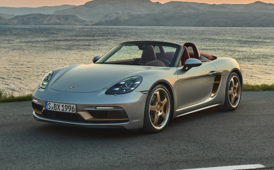 Porsche Boxster phiên bản kỷ niệm 25 năm có gì đặc biệt?