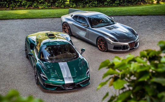 Touring Superleggera Arese RH95 - Siêu xe tuyệt đẹp lấy cảm hứng từ Ferrari