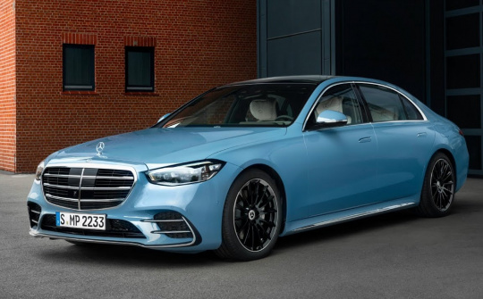 Mercedes-Benz S580e 2022 MANUFAKTUR: Nổi bật với màu sơn độc quyền