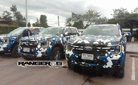 Đây là cách Ford Ranger 2022 "cày ải siêu khủng khiếp" trước khi ra mắt