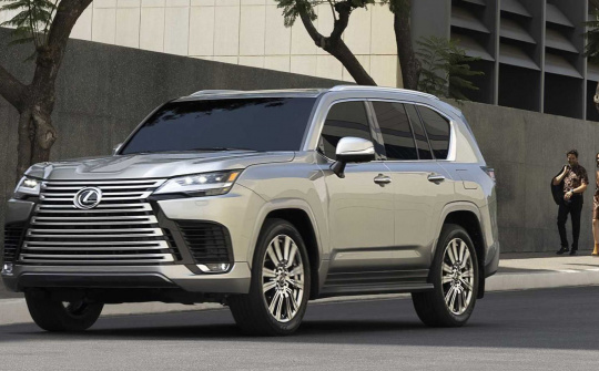 Chi tiết "chuyên cơ mặt đất" Lexus LX 600 2022