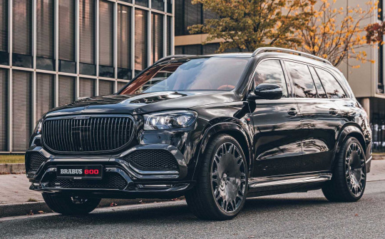 Ngắm siêu SUV Mercedes-Maybach GLS 800 mã lực qua "bàn tay" của Brabus