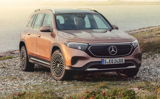 Mercedes EQB 350 4Matic 2022: SUV chạy điện nhà Mẹc