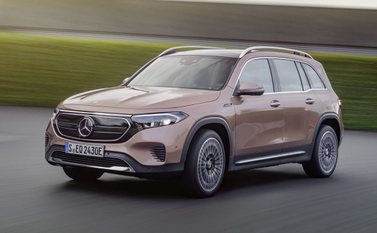 Mercedes EQB EV 2022: Chỉ bán cho đại gia Trung Quốc trong năm 2021