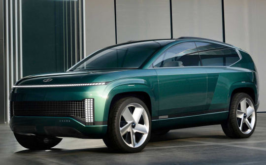 Hyundai SEVEN Concept - “Bản nháp” của Ioniq 7 - đối thủ tương lai của VinFast VF e36