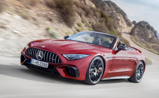 Mercedes-AMG SL 63 2022: Mẫu xe đường trường mang tính biểu tượng được tái hiện
