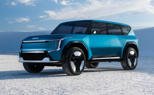 Kia EV9 Concept - Mẫu SUV full-size mang thiết kế không tưởng