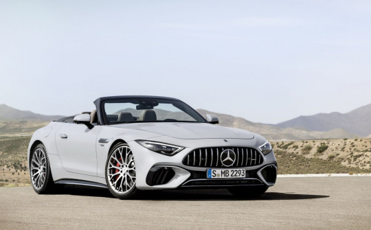 Mercedes-AMG SL 55 2022: Sự trở lại của một huyền thoại