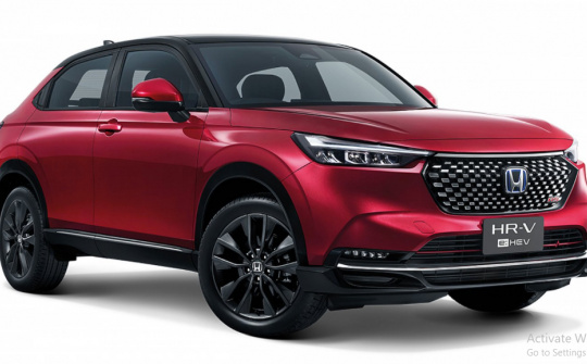 Honda HR-V 2022 bản hybrid tại Đông Nam Á lộ diện