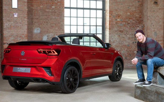 Volkswagen T-Roc Cabriolet facelift 2022: Diện mạo mới đầy hấp dẫn