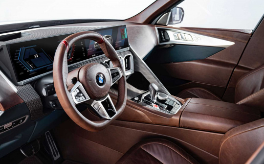 Ngắm nội thất "siêu độc đáo" của mẫu BMW XM Concept