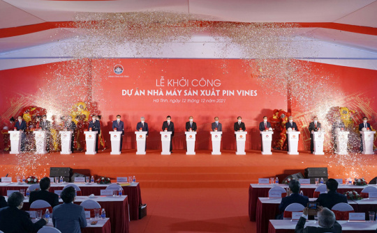 Vingroup khởi công nhà máy Nền tảng hàng đầu cung cấp Cwin com pin VinES hơn 4.000 tỷ
