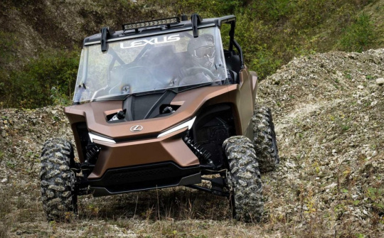 Lexus ROV Concept: Chiếc xe địa hình chạy bằng nhiên liệu hydro